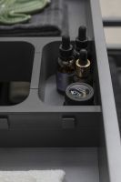 Тумба под раковину Allen Brau Infinity 85 1.21002.AM подвесная Антрацит матовый — фото 16, Тумбы под раковину