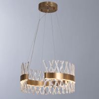 Товар: Подвесной светильник Divinare Corona 1685/01 SP-1 Прозрачный Золото - фото 4 Подвесной светильник Divinare Corona 1685/01 SP-1 Прозрачный Золото — фото 4, Подвесные светильники