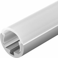 Профиль алюминиевый Arlight Round 029088 накладной для контурной подсветки Серебристый — фото 1, Профили для светодиодных лент