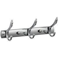 Вешалка для полотенец Ростовская Мануфактура Сантехники A5027 Хром — фото 1, Крючки для полотенец