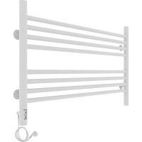 Электрический полотенцесушитель Laris Оливия ЧК8 800x500 L 73207626 Белый муар — фото 3, Электрические полотенцесушители