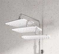 Товар: Душевая система Kludi Cockpit Explorer 8005005-00 с термостатом Хром - фото 4 Душевая система Kludi Cockpit Explorer 8005005-00 с термостатом Хром — фото 4, Душевое оборудование. Душевая программа