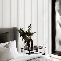 Обои Andrea Rossi Nisida 54322-1 Винил на флизилине (1,06*10) Белый/Сиреневый, Полоса — фото 2, Обои для стен