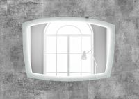 Зеркало Art&Max Roma AM-Rom-1000-700-DS-F с подсветкой с сенсорным выключателем — фото 2, Мебель для ванной