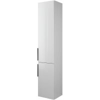 Шкаф пенал Burgbad Eqio 35 R HSFB 035R F2009 подвесной Белый глянец — фото 1, Мебель для ванной