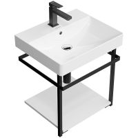 Товар: Консоль под раковину Kerama Marazzi Pro 50 PRO.50.02\BLK.M Черная матовая - фото 2 Консоль под раковину Kerama Marazzi Pro 50 PRO.50.02\BLK.M Черная матовая — фото 2, Мебель для ванной