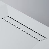 Душевой лоток AM.PM PrimeFlow 50 W02SC-U11-050-04SB с решеткой Хром матовый / под плитку Tile — фото 22, Душевые лотки