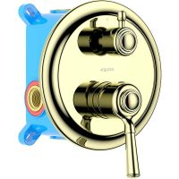 Смеситель для душа Aquatek Классик AQ1546PG Полированное золото — фото 1, Смеситель для душа