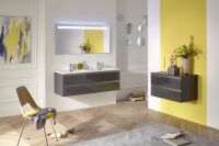 Тумба под раковину Jacob Delafon Vox 100 L EB2025-RA-G1C подвесная Белый лак — фото 3, Тумбы под раковину