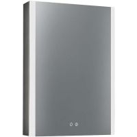 Зеркальный шкаф Aquatek 60 AQ7609-MLC с подсветкой Хром — фото 1, Мебель для ванной