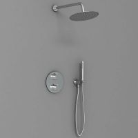 Товар: Душевая система Vincea VSFW-101TCH с термостатом Хром - фото 3 Душевая система Vincea VSFW-101TCH с термостатом Хром — фото 3, Встраиваемые душевые комплекты