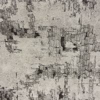 Обои Wiganford by Solo Milenium I AK2611 Винил на флизелине (1,06*10,05) Черный/Серебряный, Штукатурка — фото 1, Обои для стен