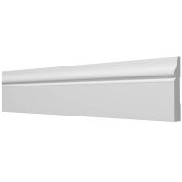 Плинтус Decor-Dizayn DD48 2000x82x12 мм — фото 1, Плинтуса напольные