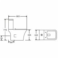 Унитаз компакт Orange C02-000W с бачком и сиденьем Микролифт — фото 16, Напольные унитазы