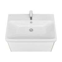 Товар: Тумба под раковину Aquaton Асти 70 1A263001AXD70 подвесная Белая глянцевая - фото 2 Тумба под раковину Aquaton Асти 70 1A263001AXD70 подвесная Белая глянцевая — фото 2, Мебель для ванной