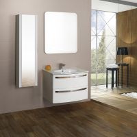 Тумба под раковину Cezares Comfort 75 54356 подвесная Bianco lucido — фото 2, Тумбы под раковину