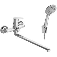 Смеситель для ванны Santek Кант WH5A12002C001 универсальный Хром — фото 1, Смеситель для ванны