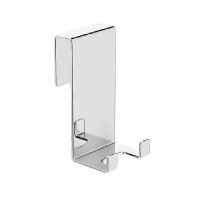 Двойной крючок Langberger 76283-10-00 для душевой кабины Хром — фото 1, Крючки для полотенец