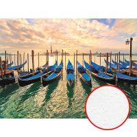 Фреска Ortograf Венеция 4869 Фактура бархат FX Флизелин (3,7*2,7) Бежевый/Синий, Пейзаж — фото 1, Фрески