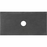 Столешница под раковину Allen Brau Reality 90 1.32024.GR-S Графит структ — фото 2, Раковины