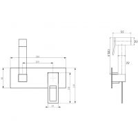 Товар: Гигиенический душ со смесителем Boheme Q 147-CRCR Хром - фото 2 Гигиенический душ со смесителем Boheme Q 147-CRCR Хром — фото 2, Душевое оборудование. Душевая программа