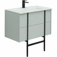 Тумба под раковину Allen Brau Reality 80 1.32005.PWM подвесная Папирус матовый — фото 18, Тумбы под раковину