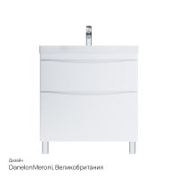 Тумба под раковину AM.PM Like 80 M80FSX0802WG Белая — фото 4, Мебель для ванной