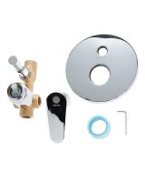 Смеситель для душа Orange Otto M22-500cr Хром — фото 4, Смеситель для душа