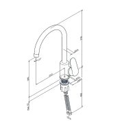 Смеситель для кухни AM.PM Like F8007133 Белый — фото 10, Смесители для кухни
