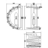 Товар: Настенный светильник Maytoni Modern Puntes MOD043WL-01G Прозрачный Золото - фото 2 Настенный светильник Maytoni Modern Puntes MOD043WL-01G Прозрачный Золото — фото 2, Светильники