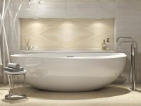 Керамогранит Kerama Marazzi Контарини белый лаппатированный SG631722R 60х60 см — фото 2, Керамическая плитка