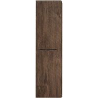 Шкаф пенал BelBagno Fly-Marino 40 L FLY-MARINO-1500-2A-SC-RW-P-L подвесной Rovere Moro — фото 1, Пеналы для ванной комнаты