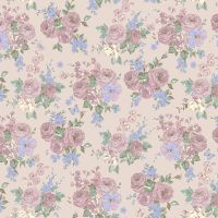 Обои Milassa Joli Joli3 002 Флизелин (1*10,05) Розовый/Бежевый, Цветы — фото 1, Обои для стен