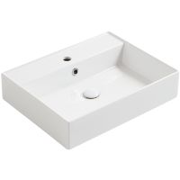 Раковина Simas Agile 61 AG61 bi*1 Белая — фото 1, Раковины подвесные