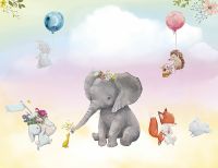 Товар: Фреска детская Ortograf Для самых маленьких 32942 Фактура флок FLK Флизелин (3,5*2,7) Разноцветный, Животные/Воздушные шары арт-32942 (флок FLK) - фото 2 Фреска детская Ortograf Для самых маленьких 32942 Фактура флок FLK Флизелин (3,5*2,7) Разноцветный, Животные/Воздушные шары арт-32942 (флок FLK) — фото 2, Фрески