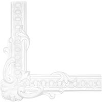 Угловой элемент молдинга Перфект AC250-11 27x505x505 мм — фото 1, Молдинги