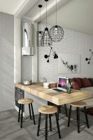 Товар: Керамическая плитка Emigres Microcemento Blanco настенная 30x90 см - фото 4 Керамическая плитка Emigres Microcemento Blanco настенная 30x90 см — фото 4, Керамическая плитка