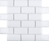 Керамическая мозаика StarMosaic Metro White Glossy AM81945 28,8x29,4 см — фото 1, Мозаика