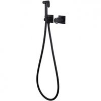 Гигиенический душ со смесителем Abber Rund AF8725B Черный матовый — фото 2, Гигиенические души