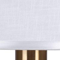 Товар: Настольная лампа Artelamp Proxima Белая Полированная медь арт-A4031LT-1PB - фото 2 Настольная лампа Artelamp Proxima Белая Полированная медь арт-A4031LT-1PB — фото 2, Настольные лампы