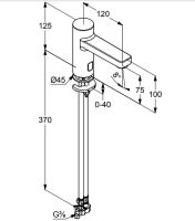 Товар: Смеситель для раковины Kludi Zenta 3820205 Хром - фото 6 Смеситель для раковины Kludi Zenta 3820205 Хром — фото 6, Смесители