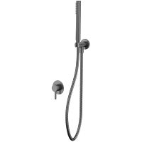 Смеситель для душа Whitecross Y gunmetal YSET02GM Оружейная сталь — фото 1, Смесители