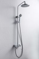 Душевая система Bravat Opal C F6125183CP-A1-RUS Хром — фото 2, Душевые стойки