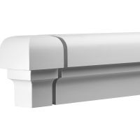 Торцевой элемент Европласт 4.82.031 100x160x100 мм — фото 1, Фасадный декор