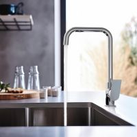 Смеситель для кухни Aquatek Лира AQ1480CR Хром — фото 6, Смесители для кухни