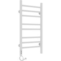 Электрический полотенцесушитель Laris Лаванда ЧК П8 300х700 L 73207620 Белый муар — фото 1, Электрические полотенцесушители