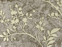 Обои Solo Grace E201510 Винил на флизелине (1,06*10) Коричневый/Серый/Золото, Листья — фото 2, Обои для стен