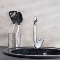 Смеситель для кухни Ростовская Мануфактура Сантехники SL55-011F Хром — фото 8, Смесители