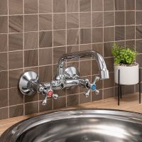 Смеситель для кухни Ростовская Мануфактура Сантехники SL71-362 Хром — фото 3, Смесители