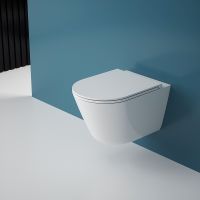 Товар: Унитаз Esbano Clavel-53T ESUPCLAV53TW подвесной с сиденьем Микролифт - фото 2 Унитаз Esbano Clavel-53T ESUPCLAV53TW подвесной с сиденьем Микролифт — фото 2, Подвесные унитазы